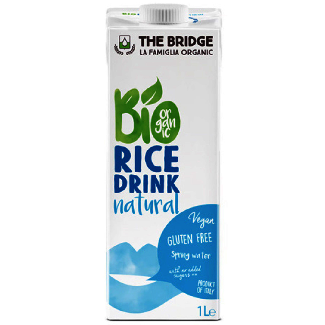 The Bridge Bio Organic Rice Drink Natural 1L