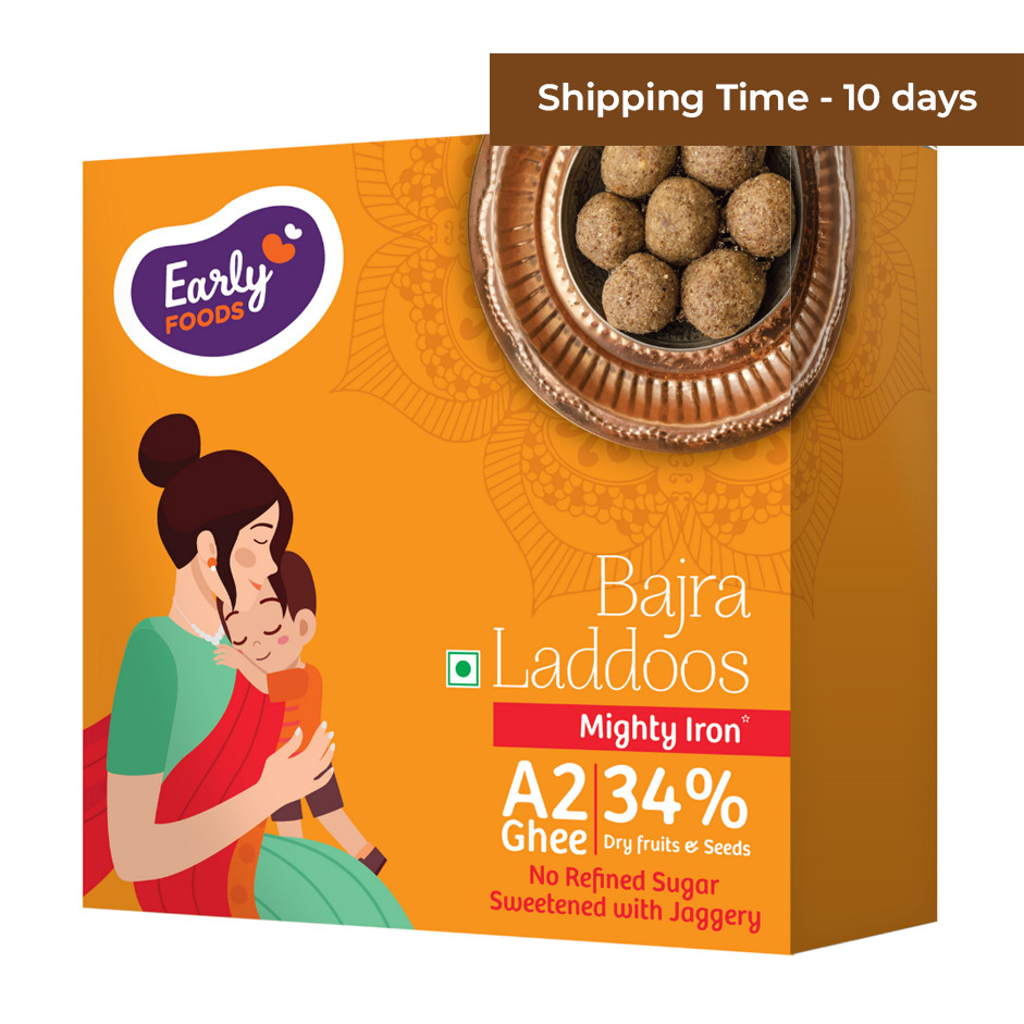 Early Foods -Bajra A2 Ghee Laddoos