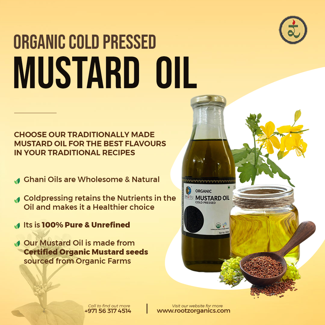 Organic Mustard oil 1ltr