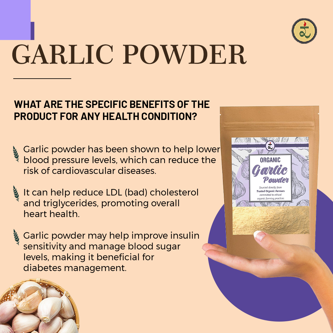 Organic Garlic Powder 100g