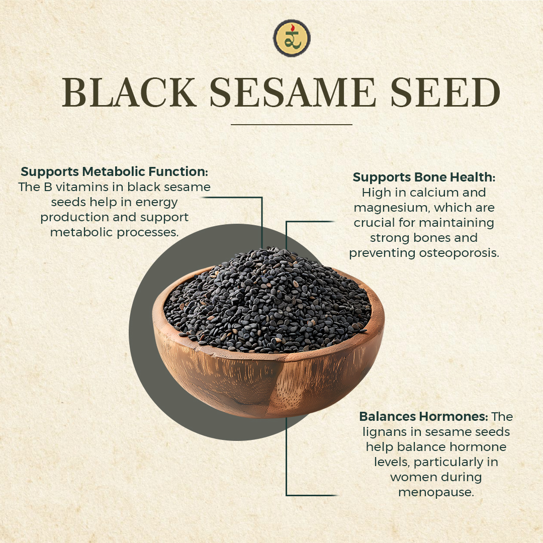 Organic Sesame Seeds - Black 250g