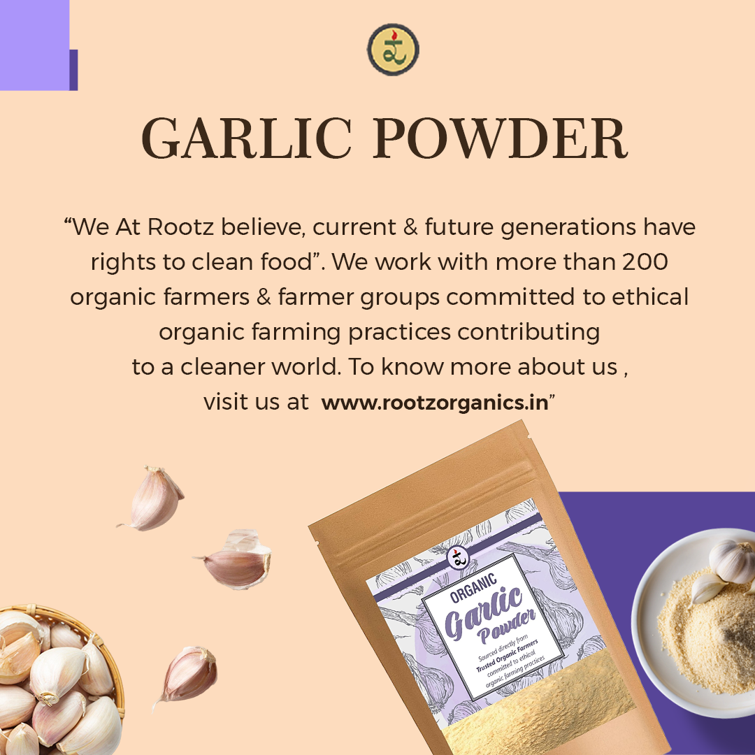 Organic Garlic Powder 100g