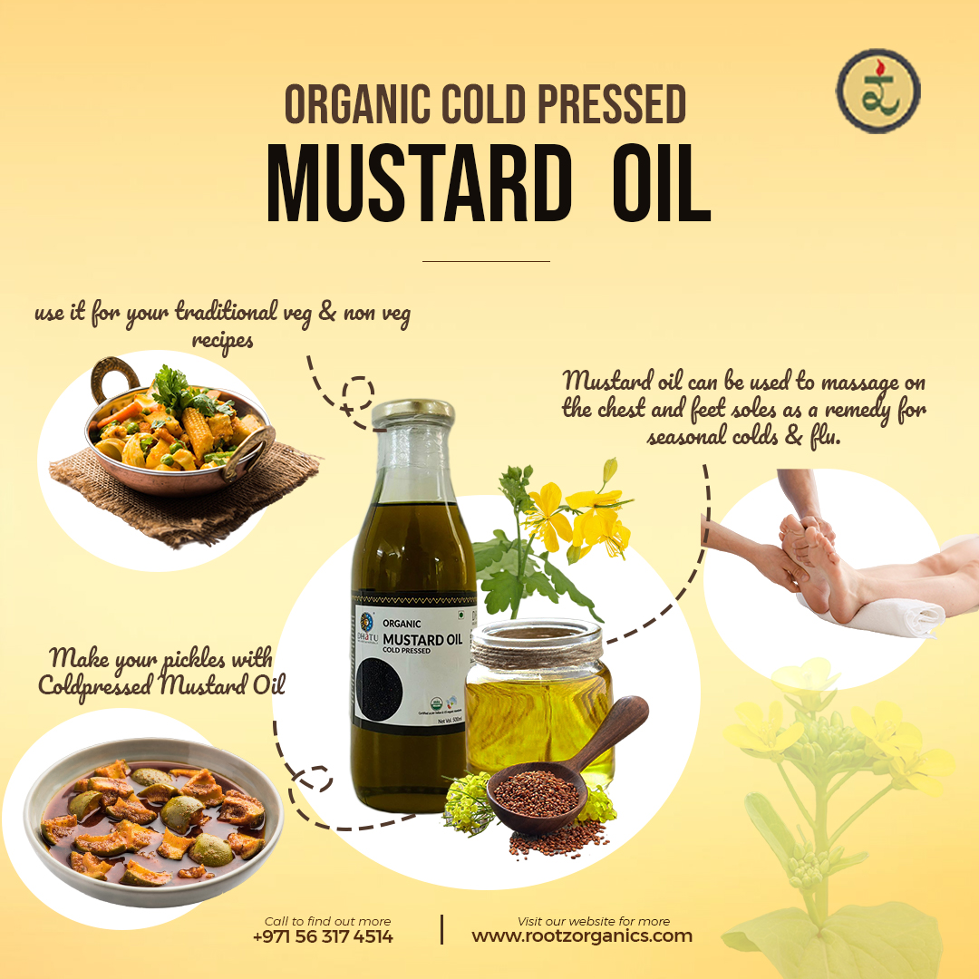 Organic Mustard oil 1ltr