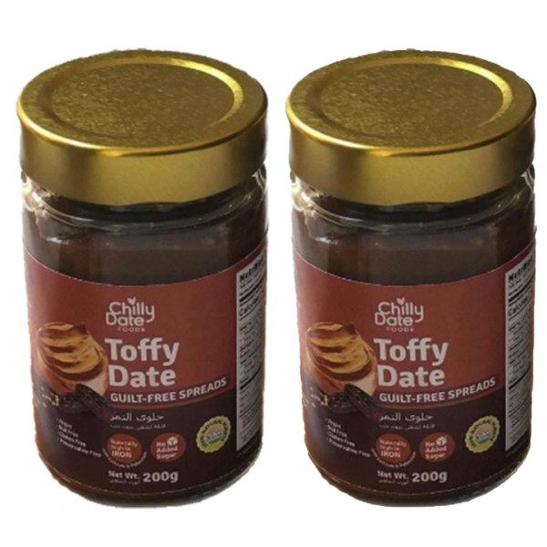 Image of Guilt Free Toffee Spread 200g by Rootz Organics (Pack of 2)