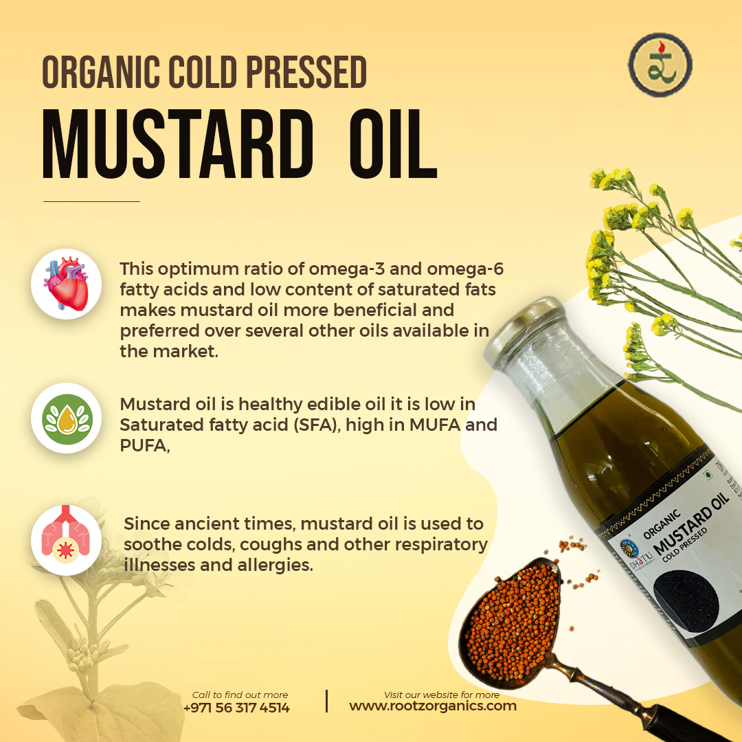 Organic Mustard oil 1ltr