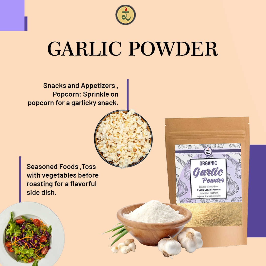 Organic Garlic Powder 100g