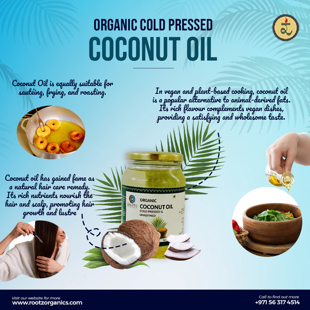 Extra Virgin Cold Pressed Coconut Oil 500ml