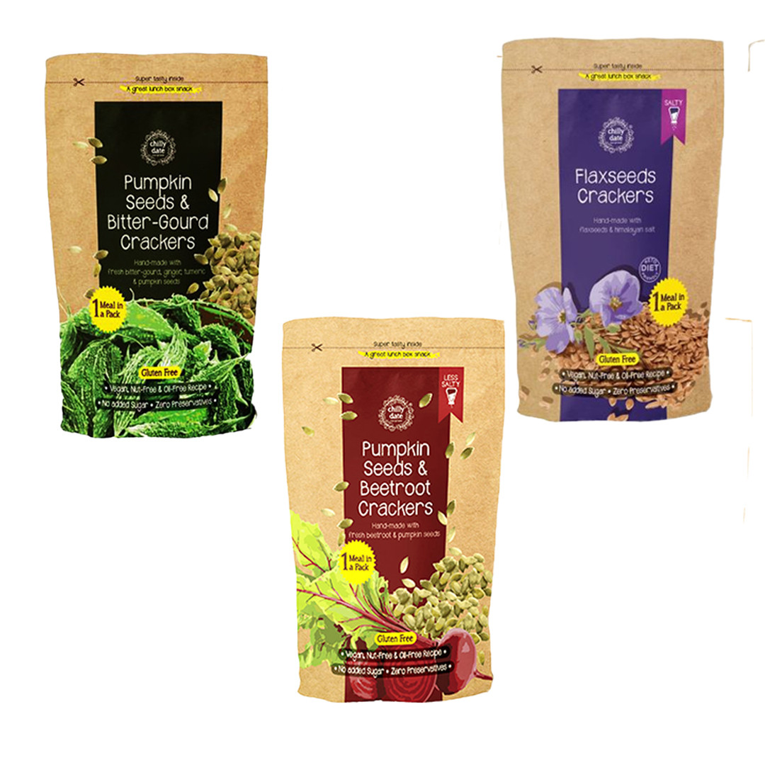Seed Crackers (Pack of 3)