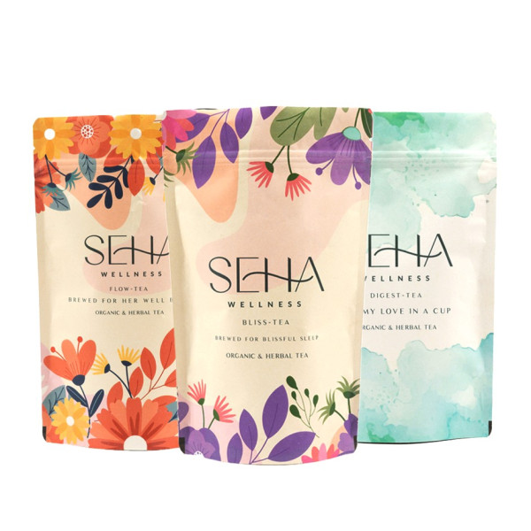 Image of Assorted Pack of Tea - Flow Tea, Digest Tea &amp; Bliss Tea