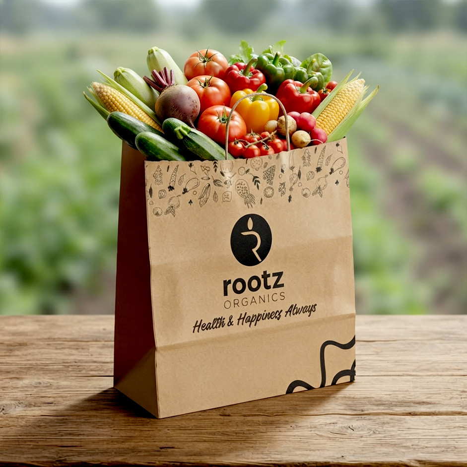 Assorted Organic Vegetable Basket - 3.7 kg