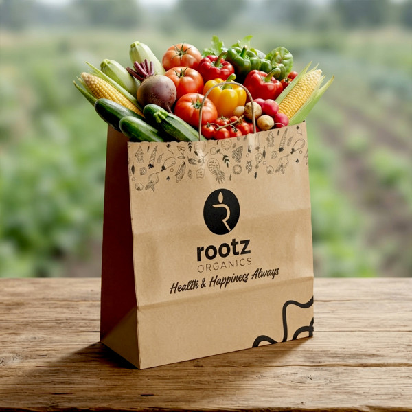 Image of Assorted Organic Vegetable Basket - 3.7 kg
