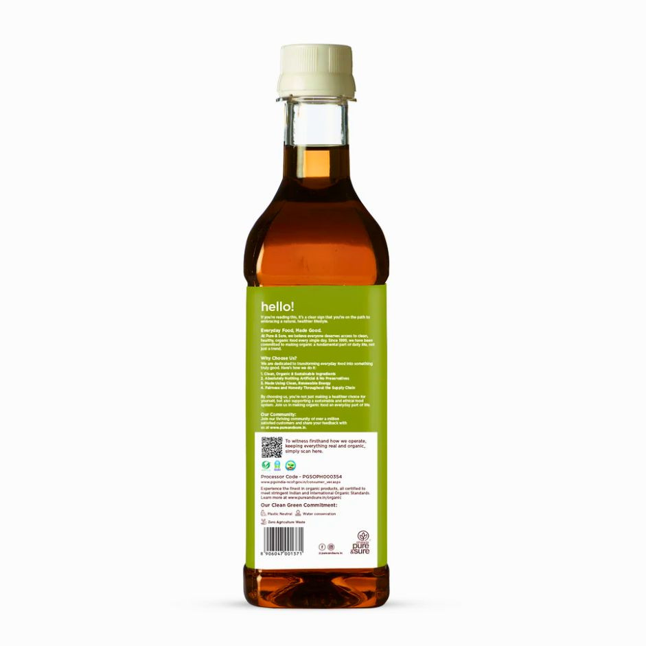 PURE&SURE - Organic Black Sesame Oil 1 L