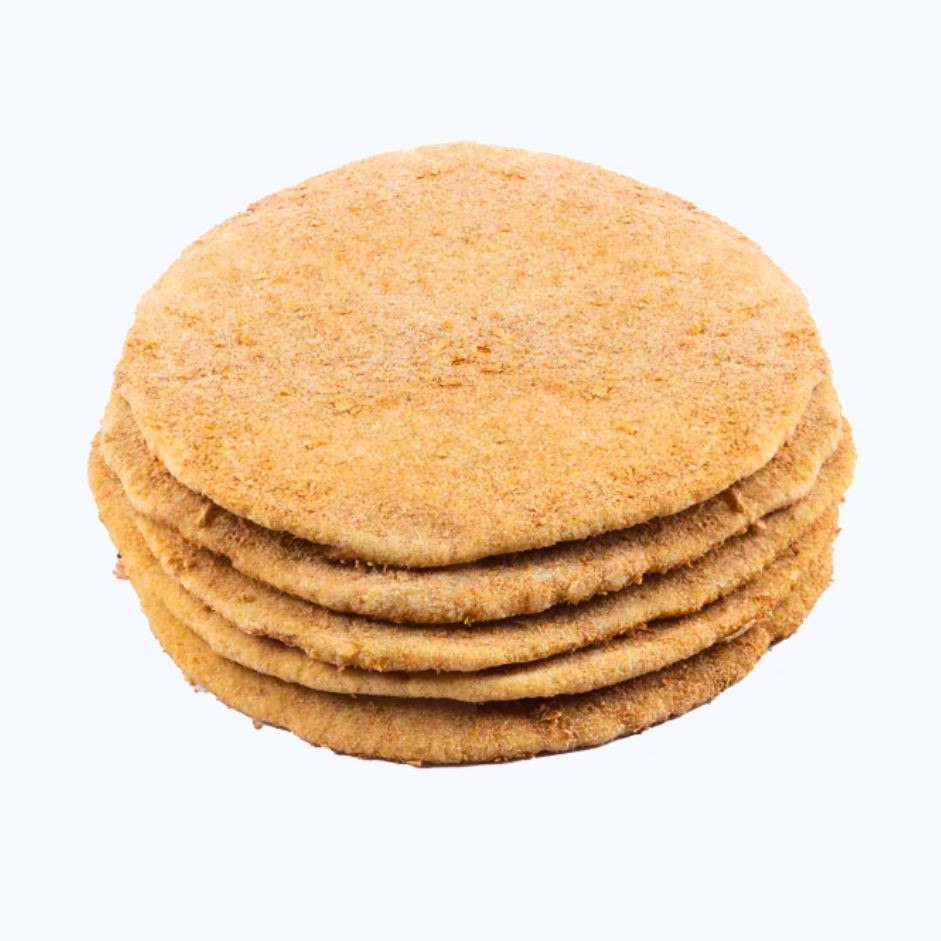 Rootz Organics Wheat Bran Pita Bread — Freshly Baked, 6 Pcs