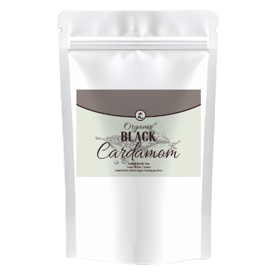 Organic Cardamom Black 250g by Rootz Organics