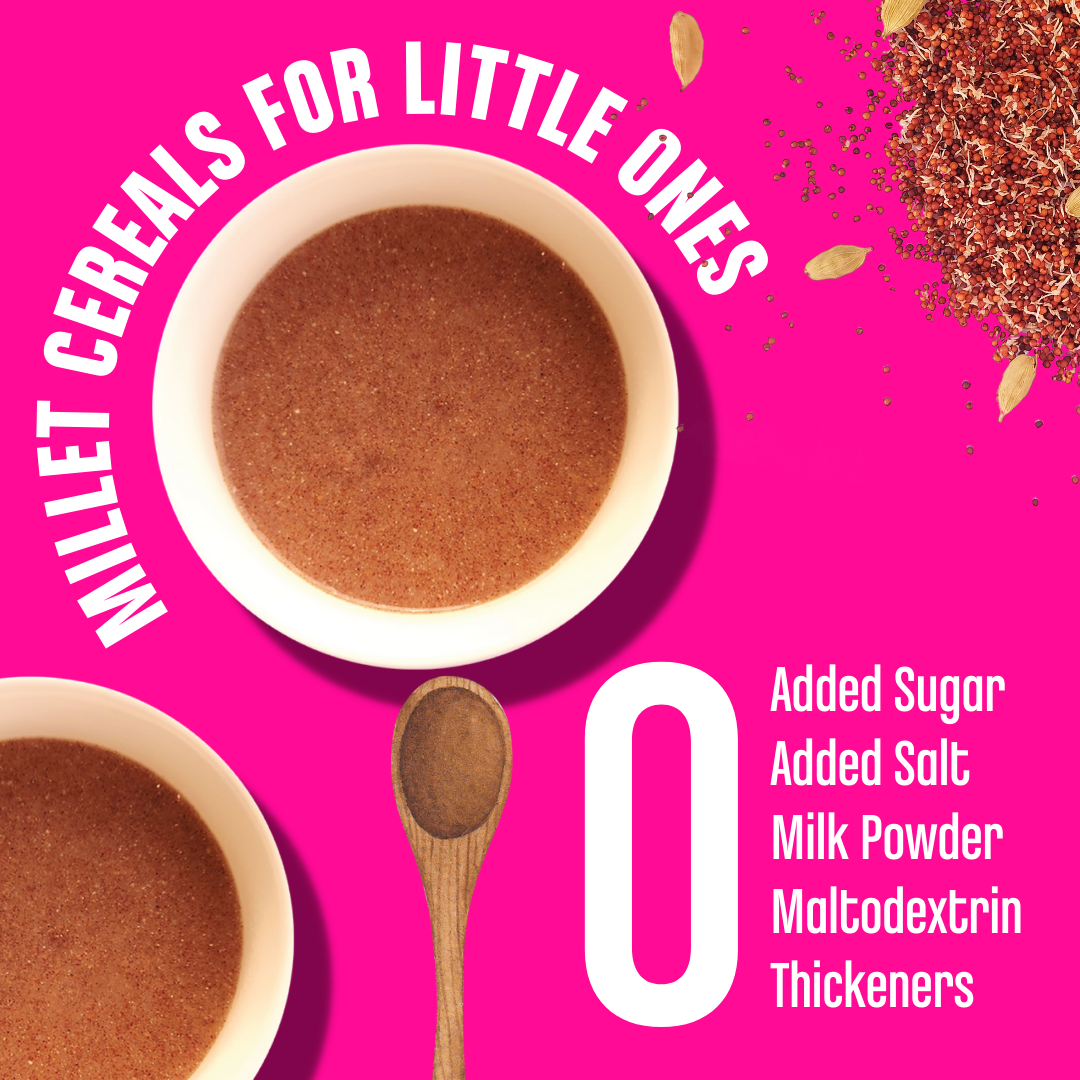 Early Foods -Sprouted Ragi Porridge Mix 200g (Plain)