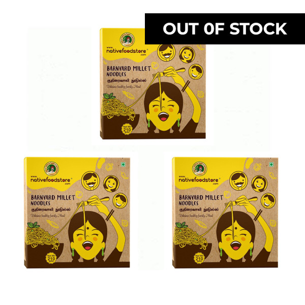 Image of Barnyard Millet Noodles - PACK OF 3