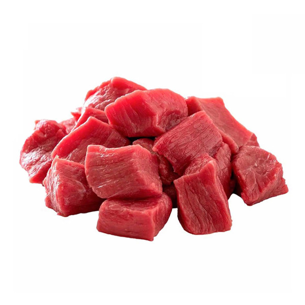 Image of Grass Fed Premium Beef Cubes 500G | Tender Diced Beef for Cooking | Antibiotic and Hormone Free