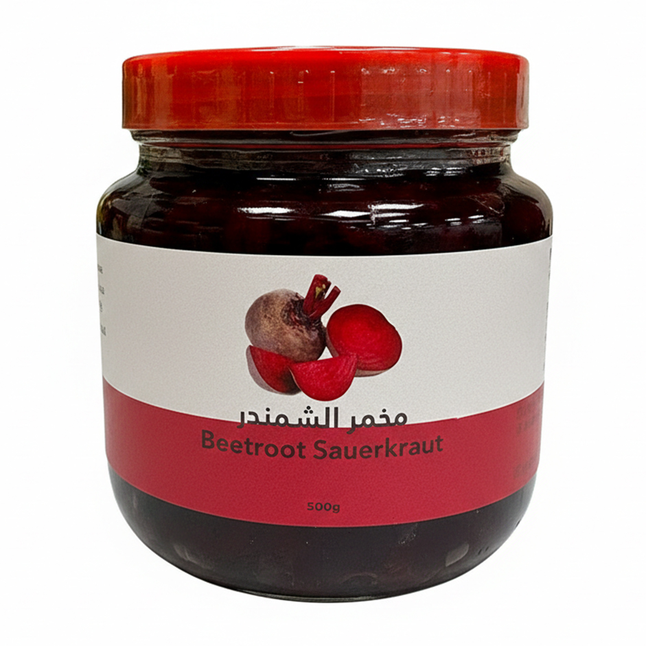 Beetroot Sauerkraut – Naturally Fermented Probiotic Beetroot - 500G