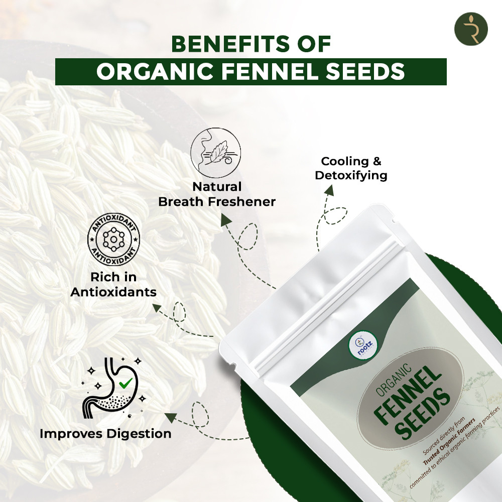 Organic Fennel seeds 250g