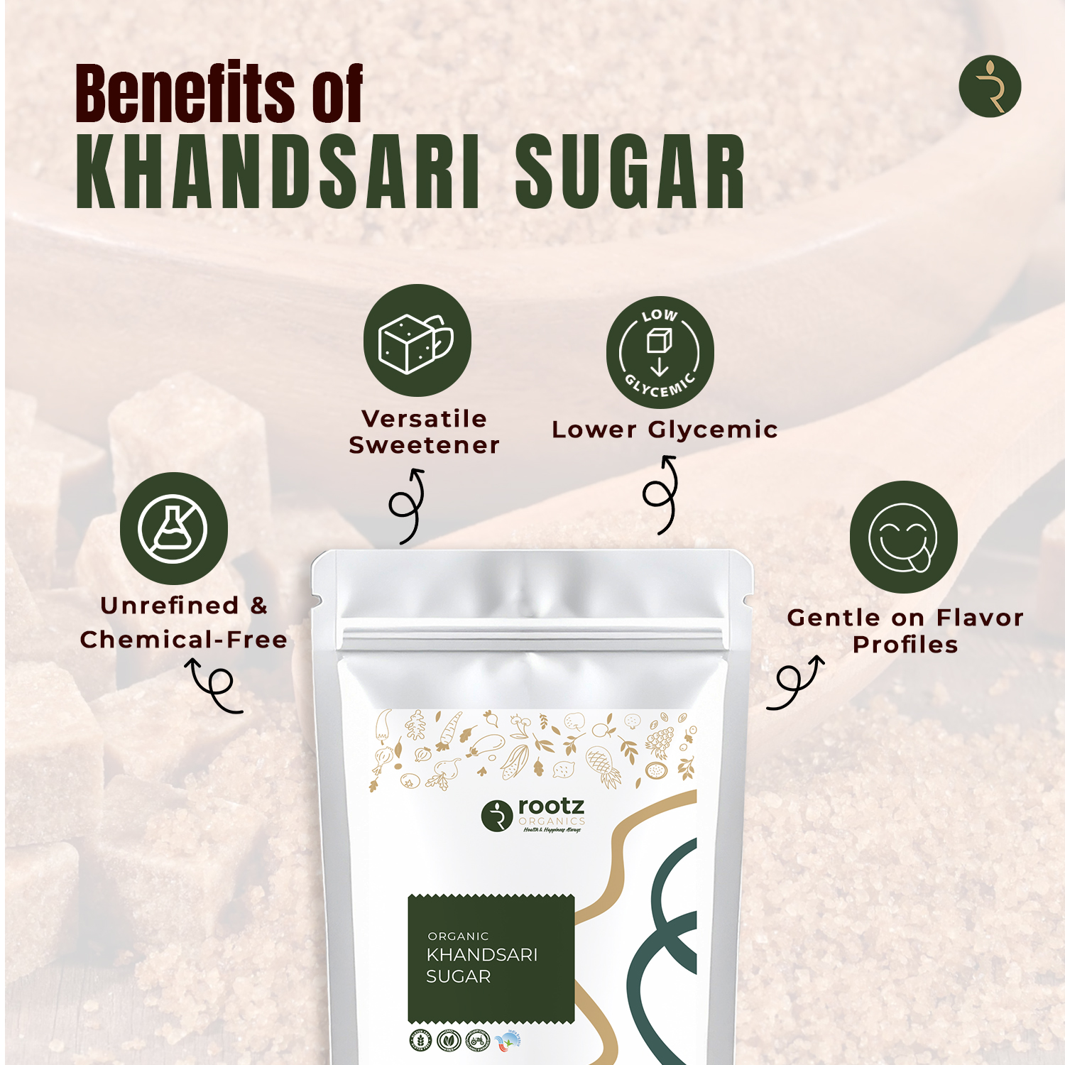 Organic Khandsari Sugar 1kg