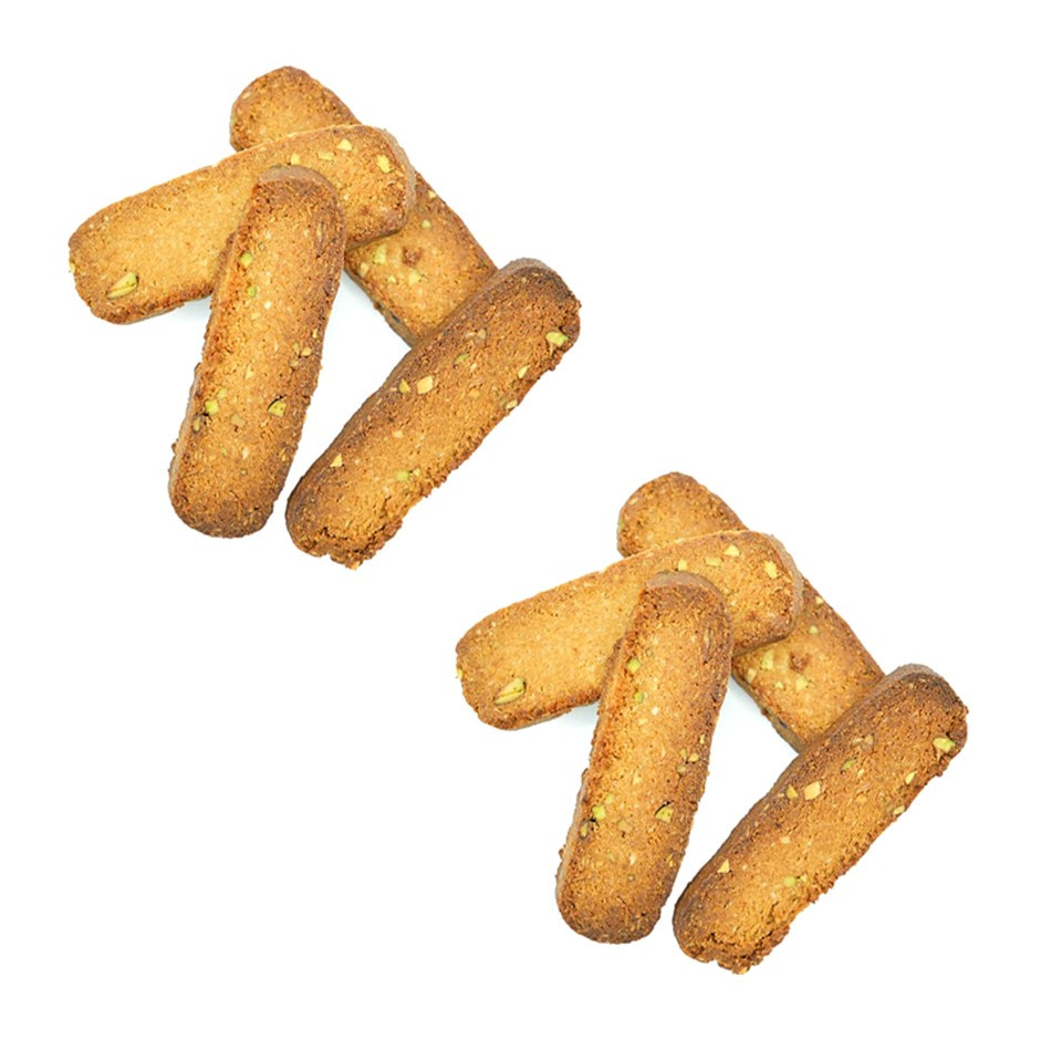 Biscotti & Tarts Pistachio - 4pcs (Pack of 2)
