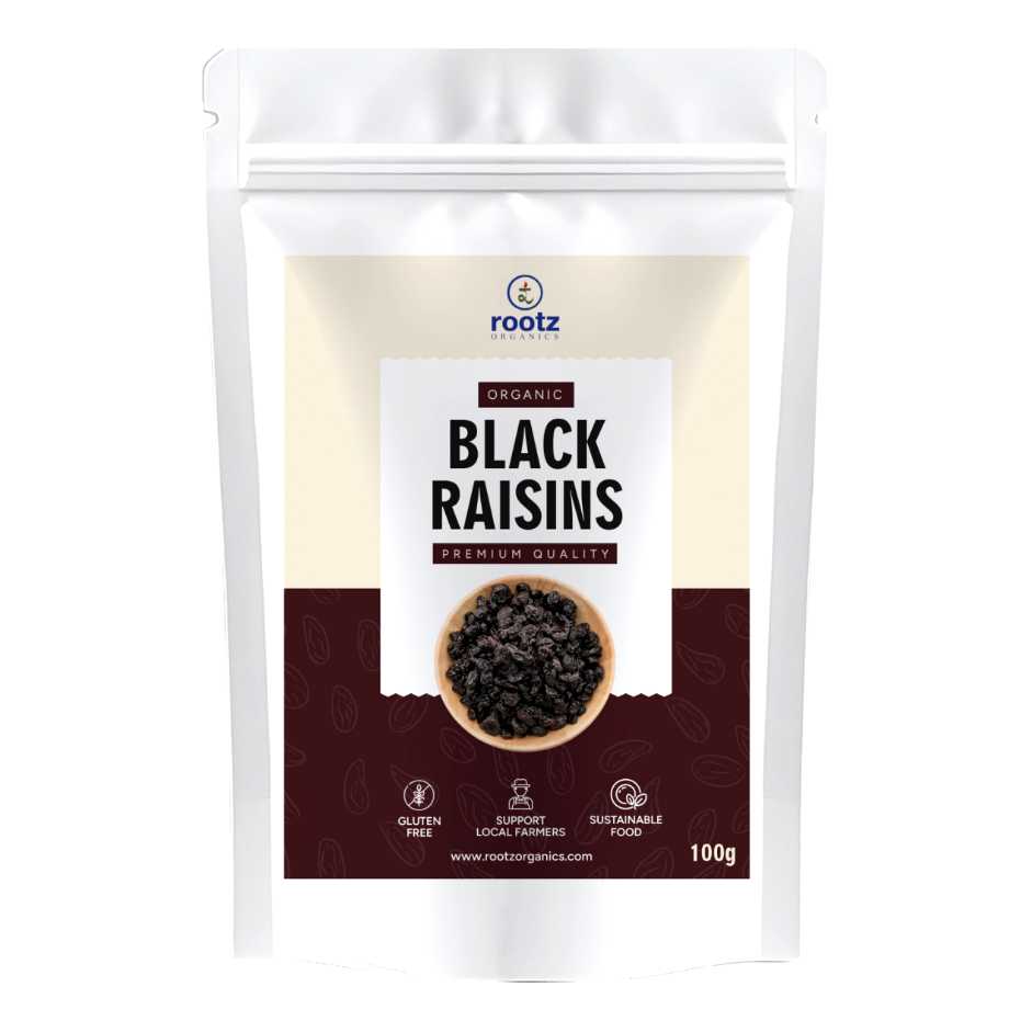 Organic Raisin Black - 100gm
