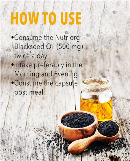 Nutriorg Blackseed oil soft gel 60 Capsule