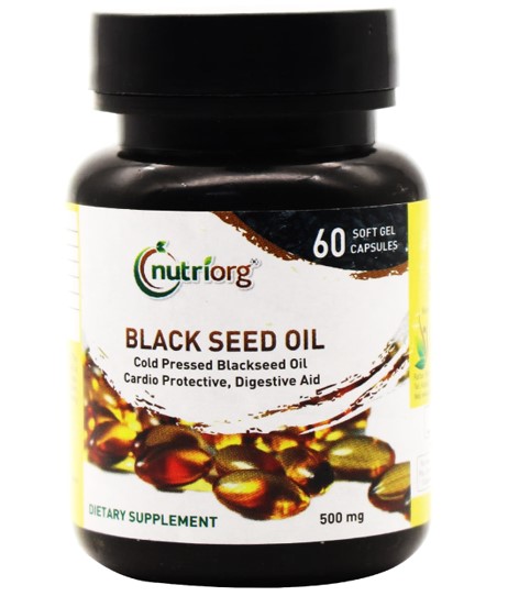 Nutriorg Blackseed oil soft gel 60 Capsule