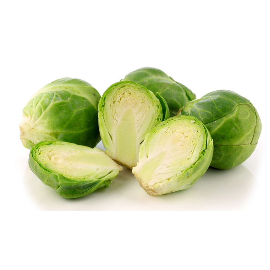 Rootz Organics Brussels Sprouts 1kg — Holland · Highest Glucosinolate Density · Roast to Transform