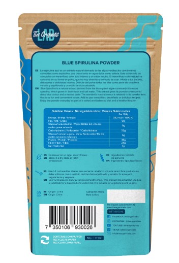 Blue spirulina 50gm