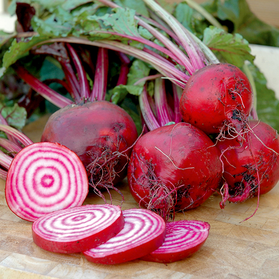 Rootz Organics Candy Stripe Beetroot 200g — Chioggia Beets, Air-Flown from South Africa