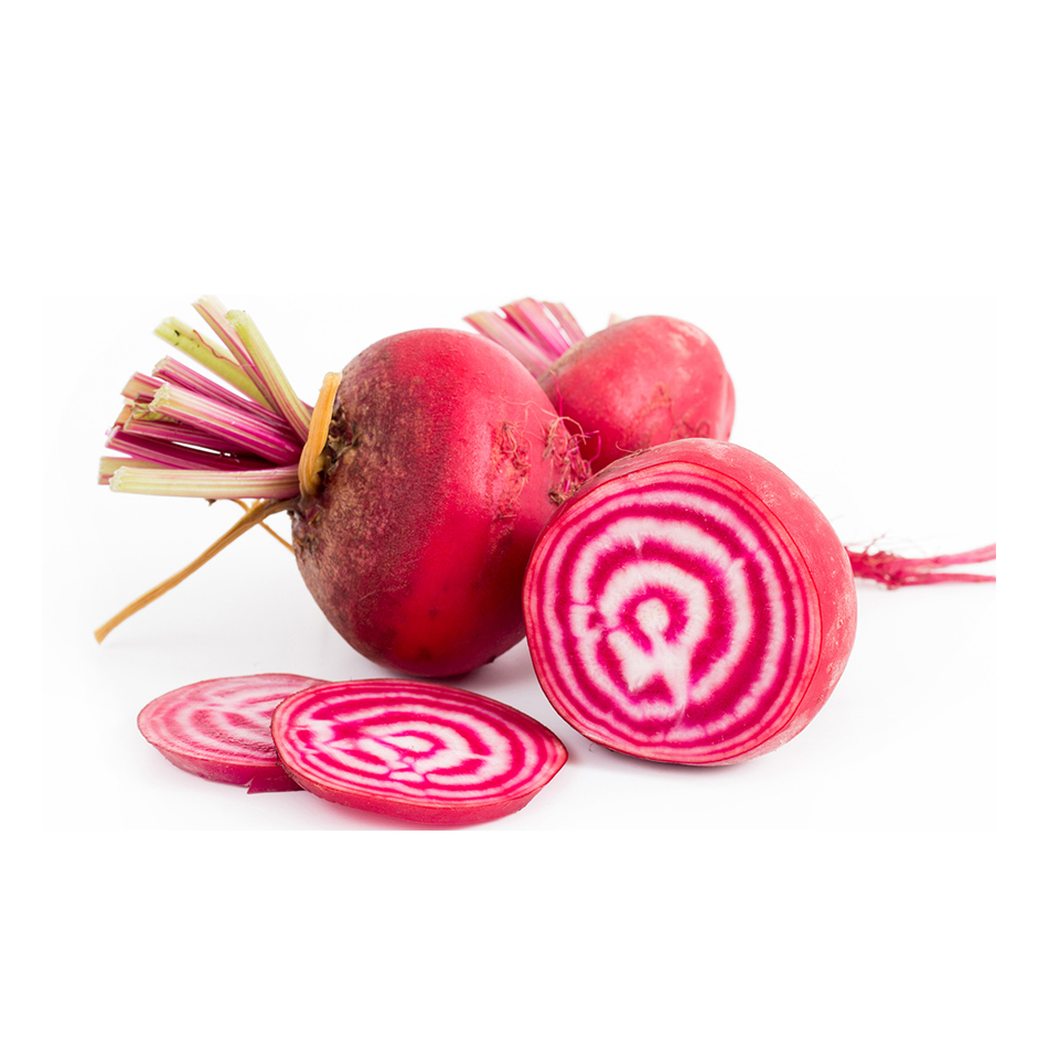 Rootz Organics Candy Stripe Beetroot 200g — Chioggia Beets, Air-Flown from South Africa
