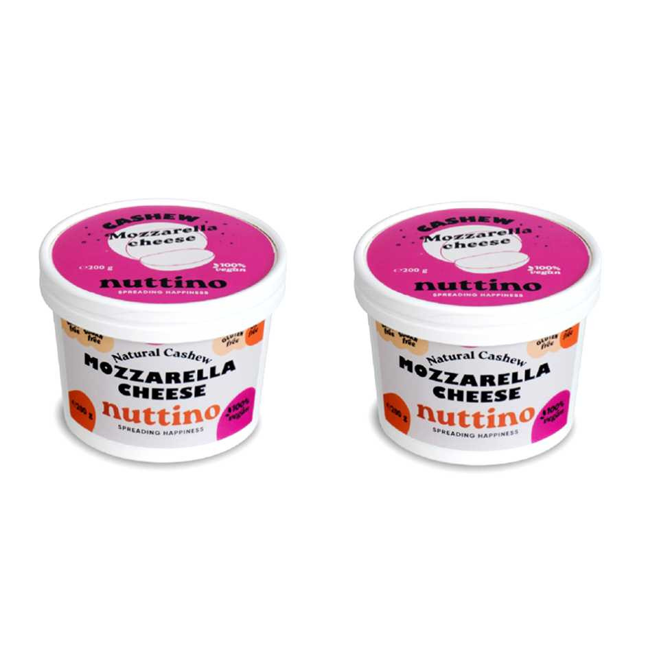 Cashew Mozzarella Cheese Block 200g- Pack of 2
