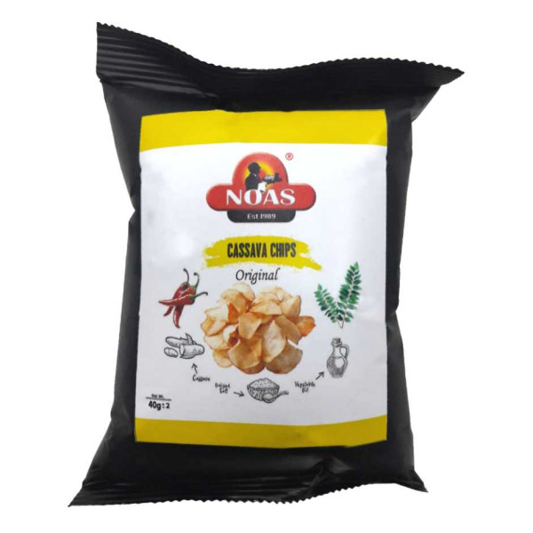 Image of Cassava Chips Original 40g (كسافا شيبس – 40 جم)