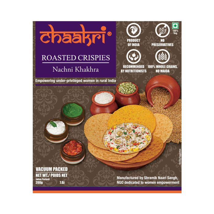 Chaakri Nachni Khakhra Ragi / Finger Millet 200gm