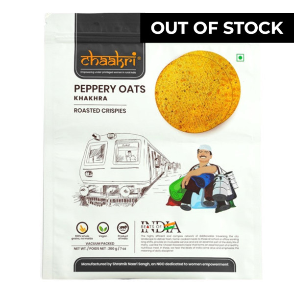 Image of Chaakri Peppery Oats Khakhra 200gm