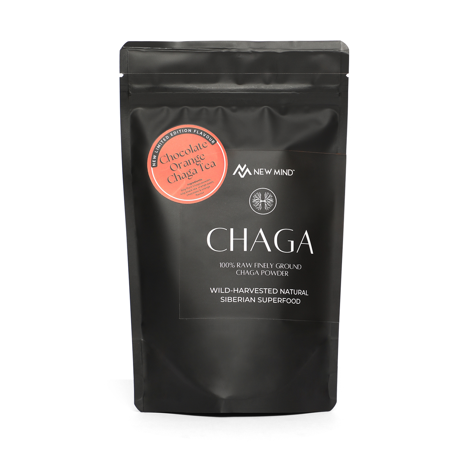 Chaga Powder Tea / Chocolate Orange - 100g