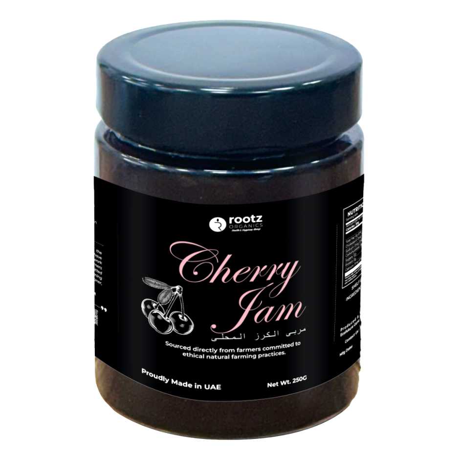 Premium Cherry Jam 250g – Natural Fruit Spread for Bread & Desserts