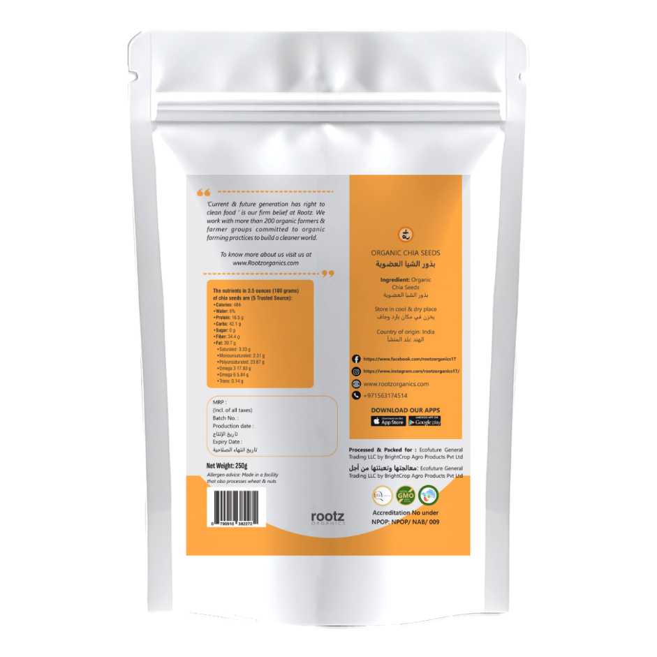 Organic Chia Seeds 250g
