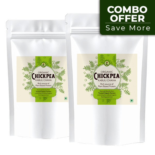 Image of ⁠Organic Chickpea  1kg ( bundle of 2 )