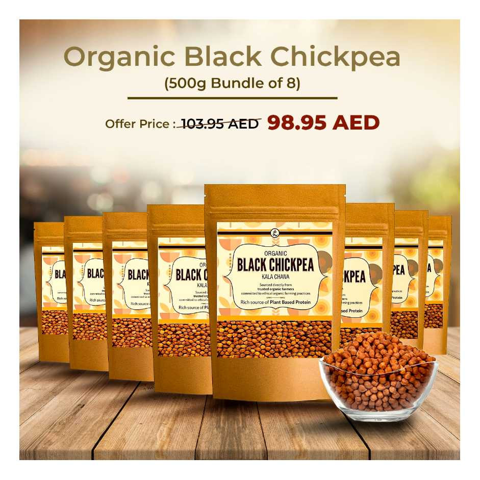 Black chana 500gm (bundle of 8)