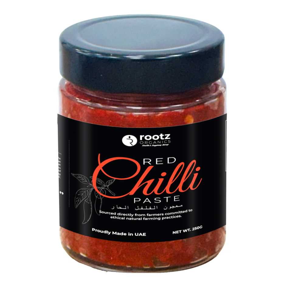 Premium Sun-Dried Red Chilli Paste 250g – Authentic Spicy Flavor | UAE