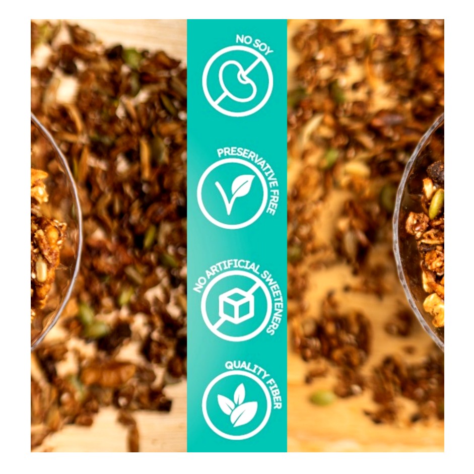 Choco Hazelnut Butter Granolites in Jar 100 gm