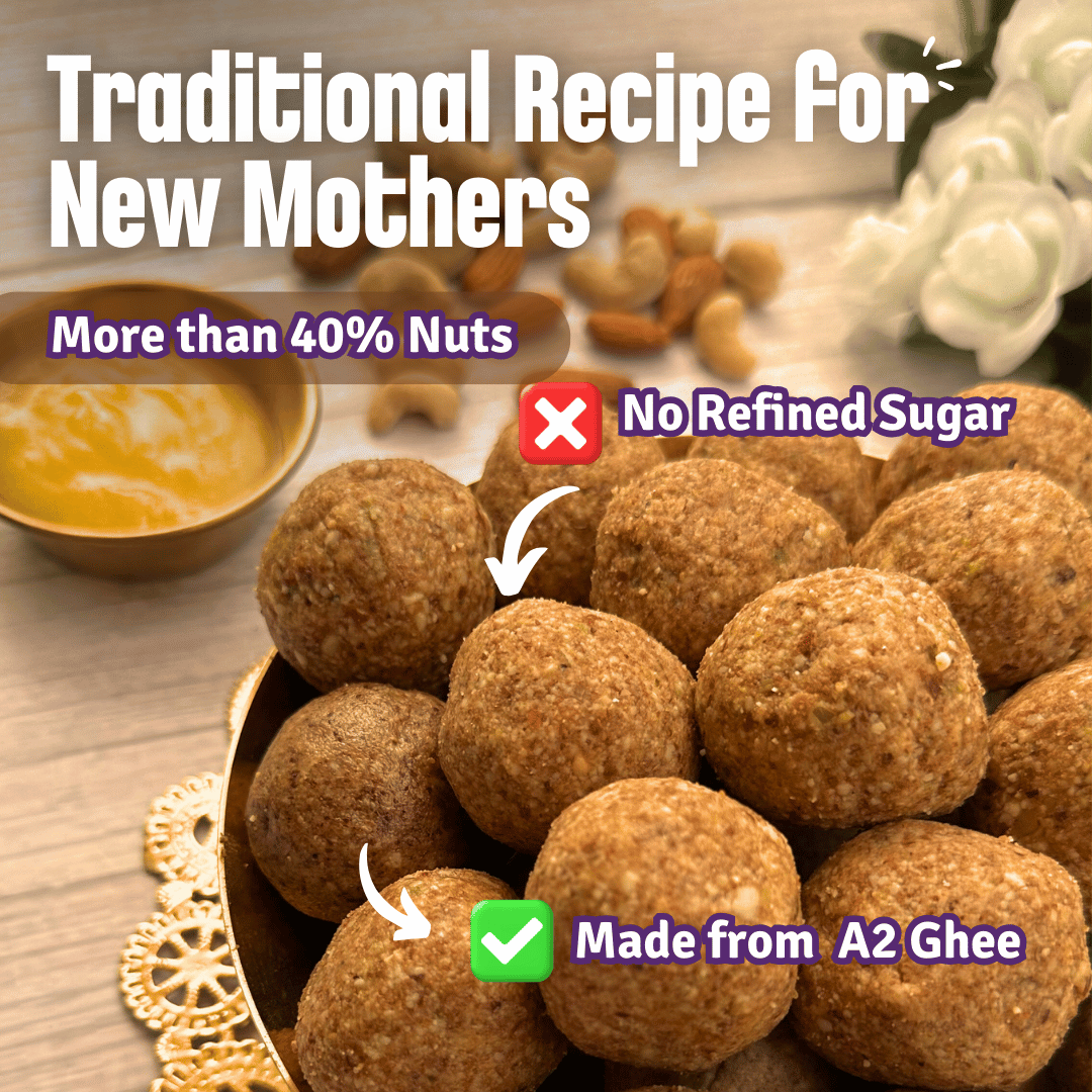 Early Foods Pack of 3 - Gond & Dry Fruits Laddoo ,Methi Laddoo, Dry Ginger Laddoo 250 gms