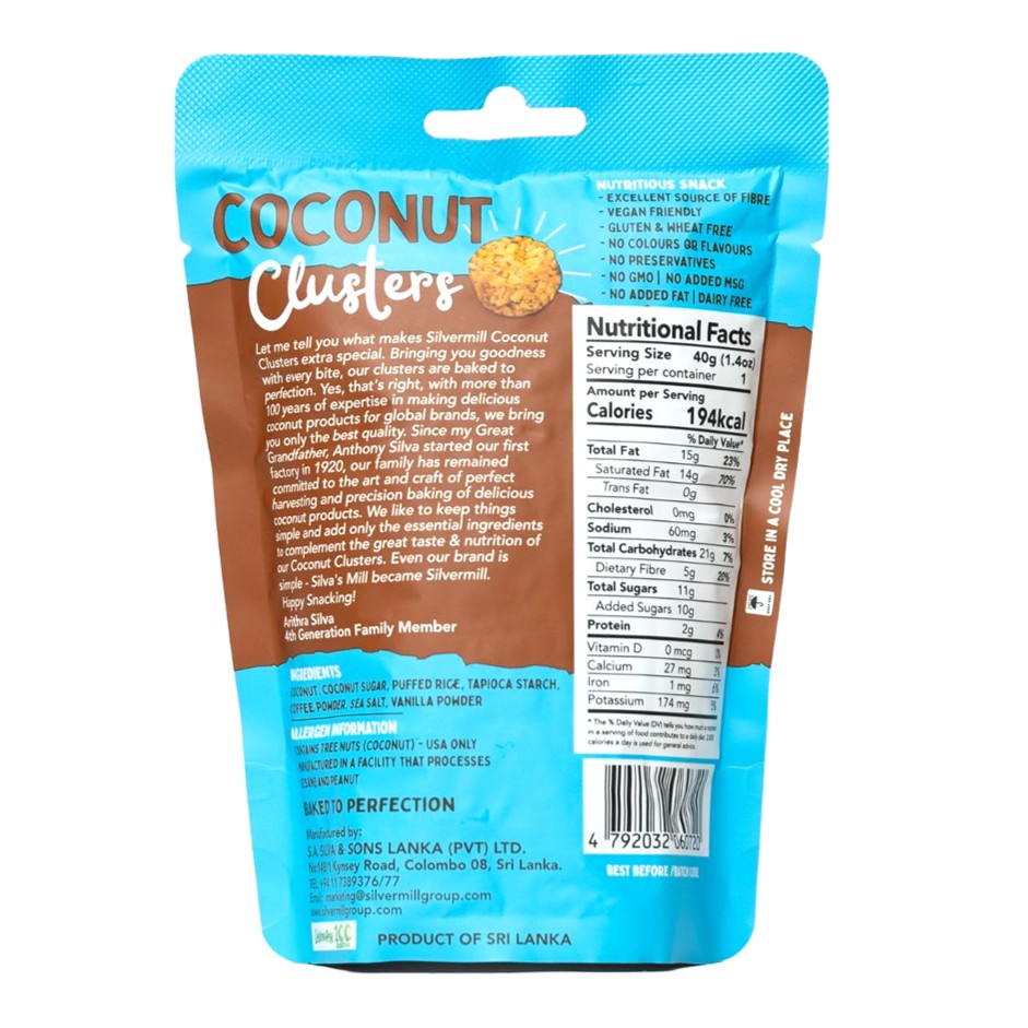 Coconut Clusters - Coffee