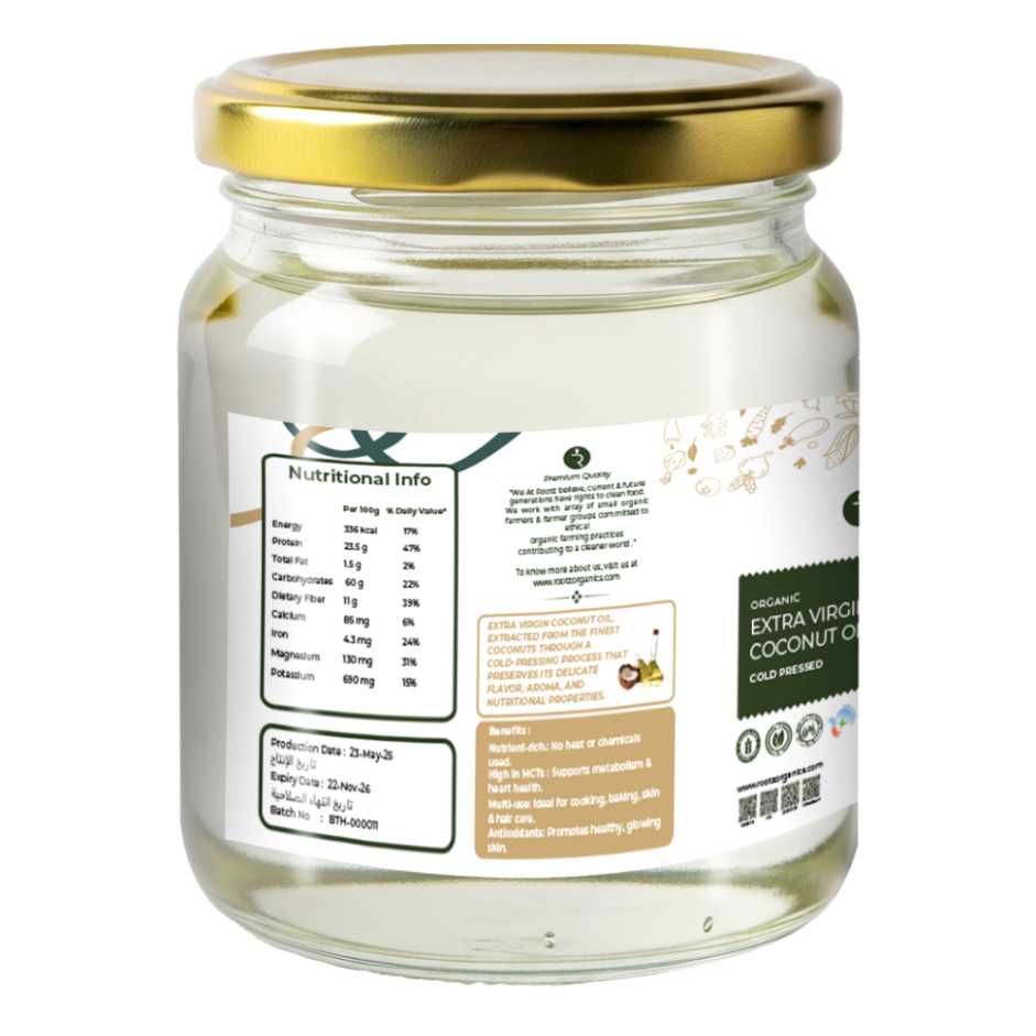 Extra Virgin Cold Pressed Coconut Oil 500ml
