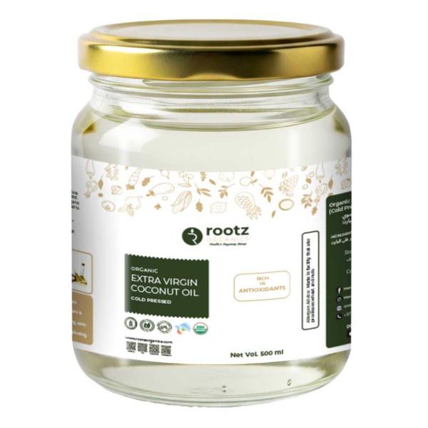 Image of Extra Virgin Cold Pressed Coconut Oil 500ml