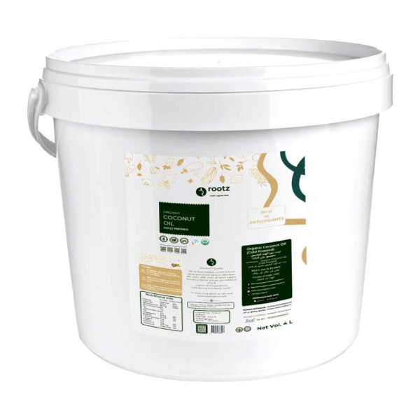 Image of Organic Coconut Oil 4ltr Bucket