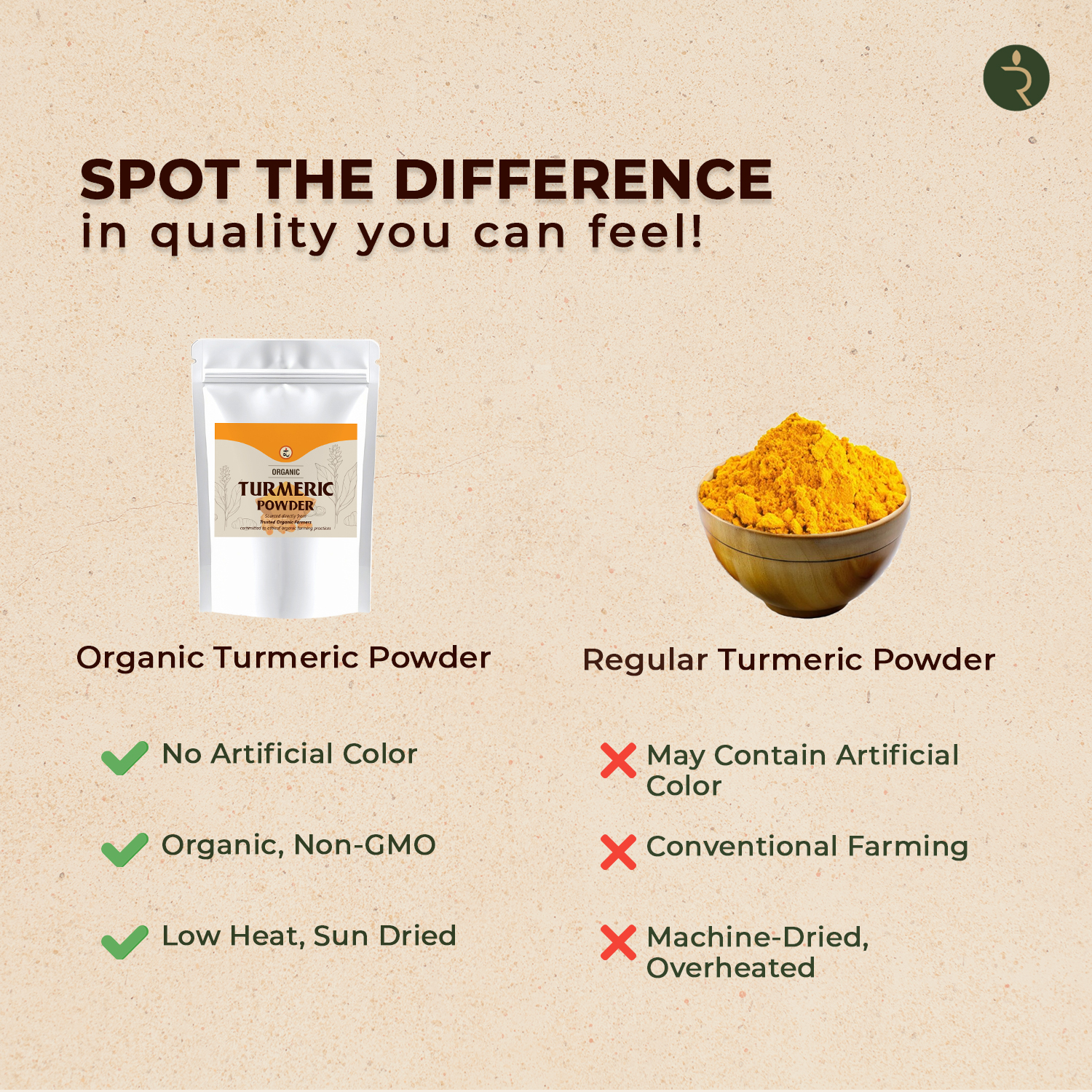 Organic Turmeric Powder 100g