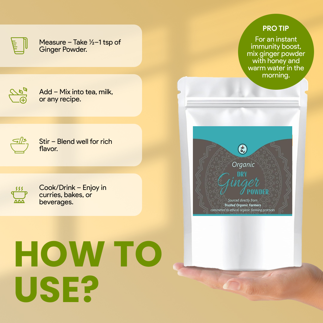 Organic Ginger Powder 100g